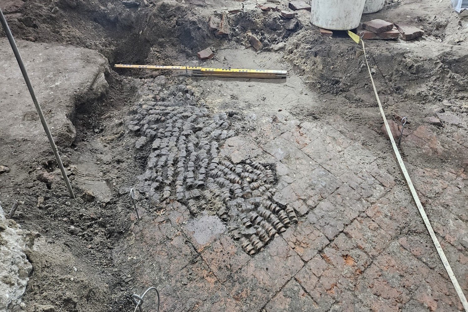 Archaeologists Uncover a Medieval Floor Made of Bones